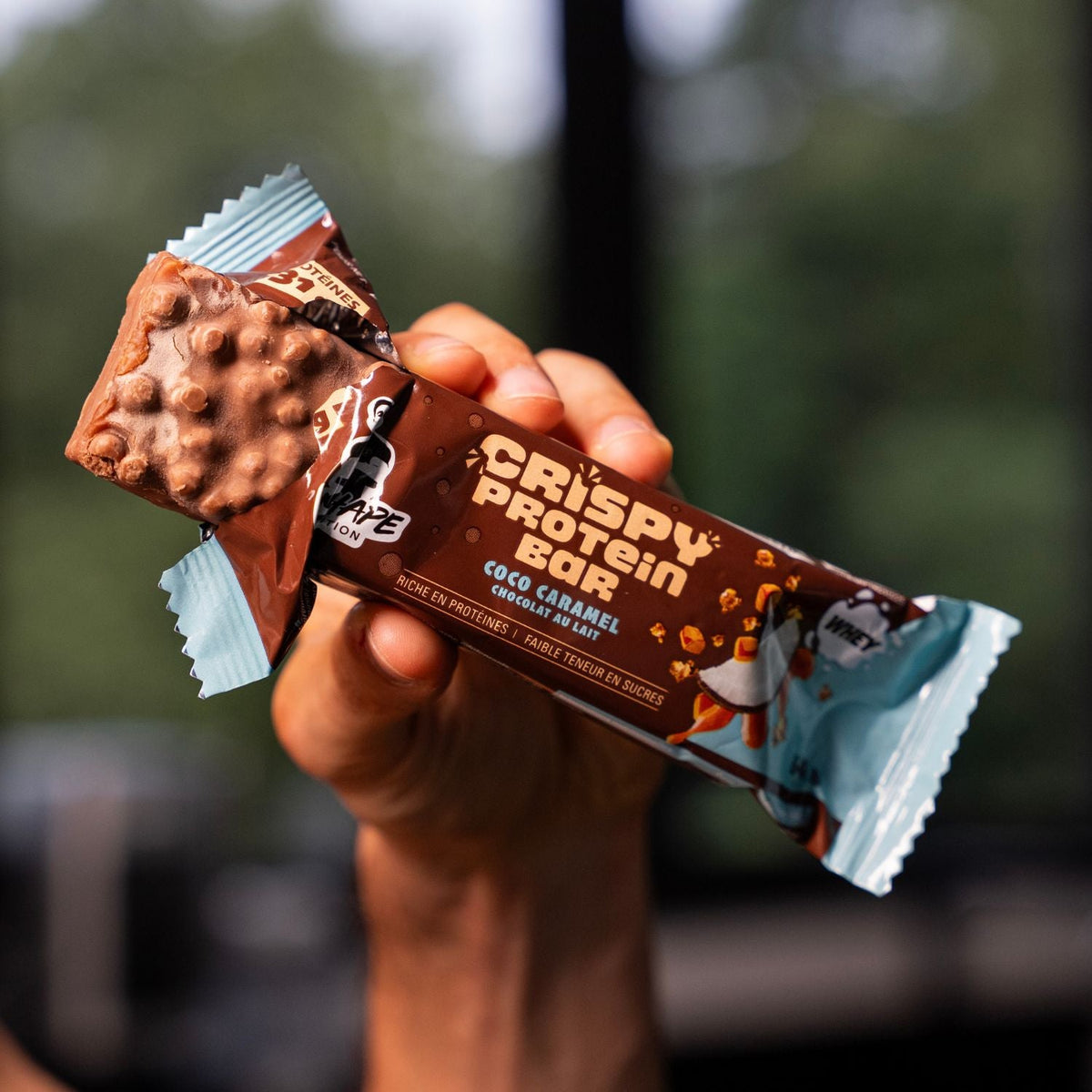 Crispy Protein Bar 64 g — lots et boîtes
