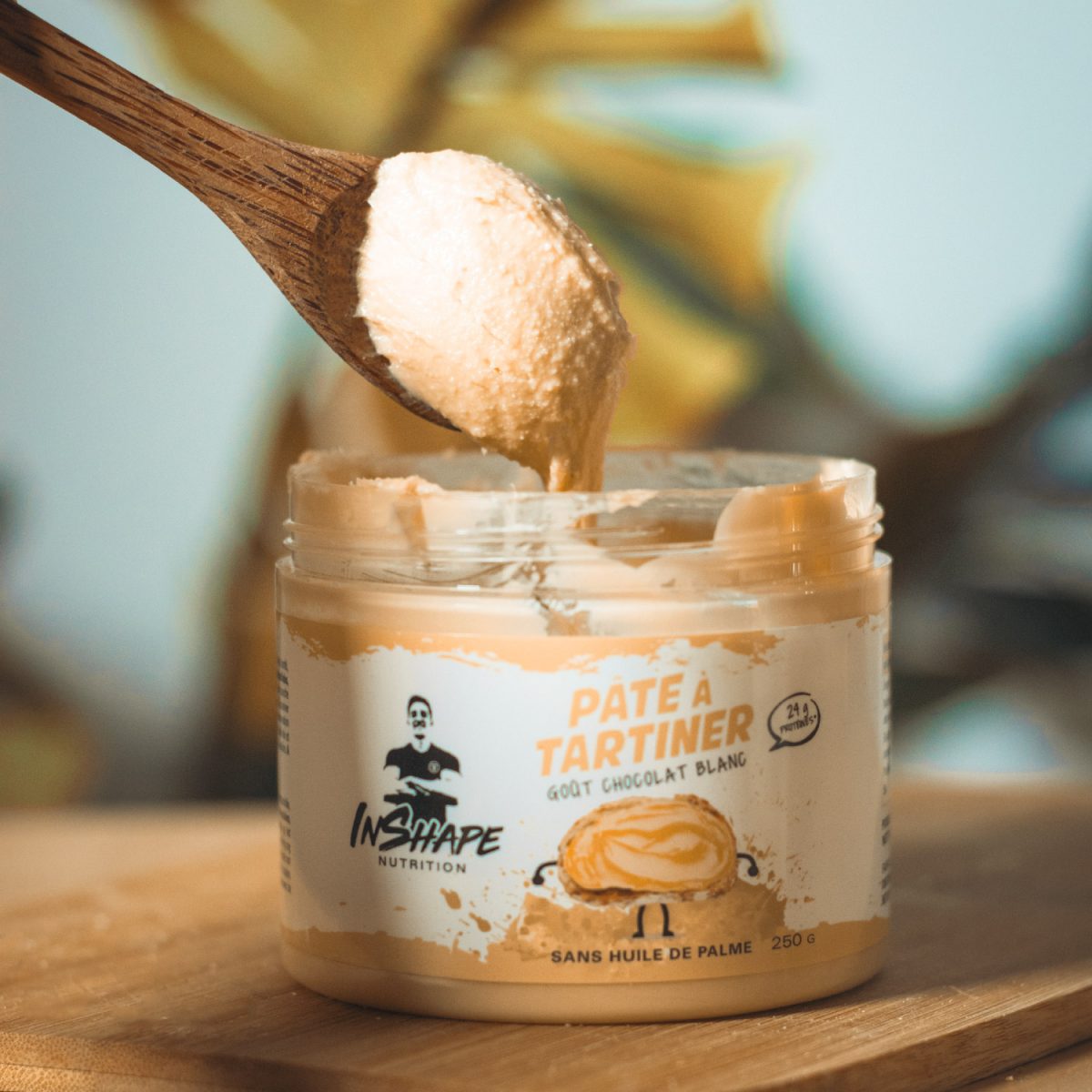 Pâte à tartiner chocolat blanc — lot de 2 pots de 250 g
