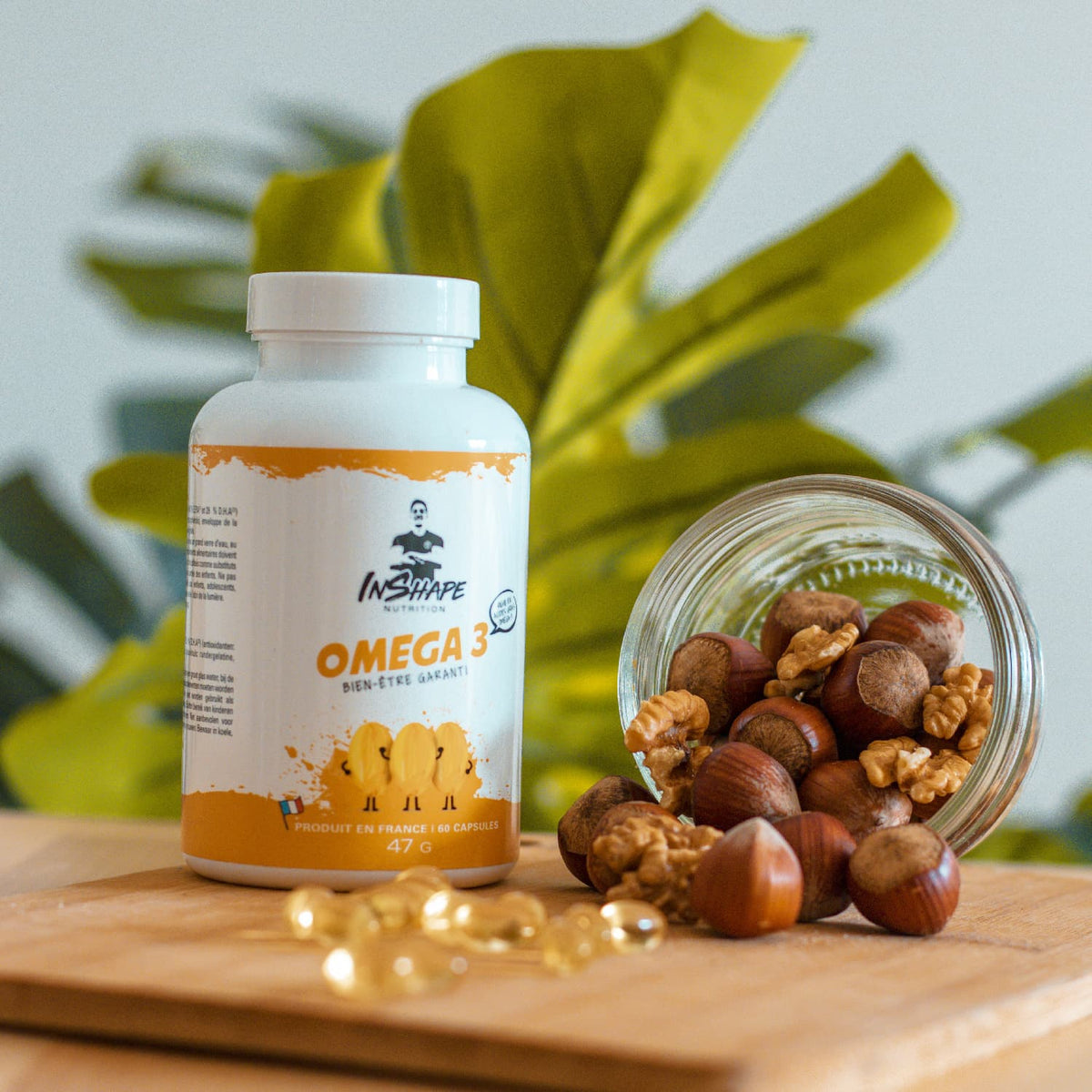 Oméga 3 — lot de 2 piluliers de 30 capsules